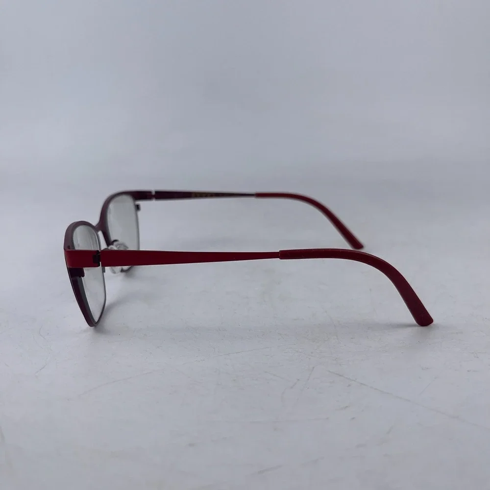 Bevel Claire G‎ 8738 Womens Eyeglasses Frame Red Metal Full Rim Cat Eye 53-16